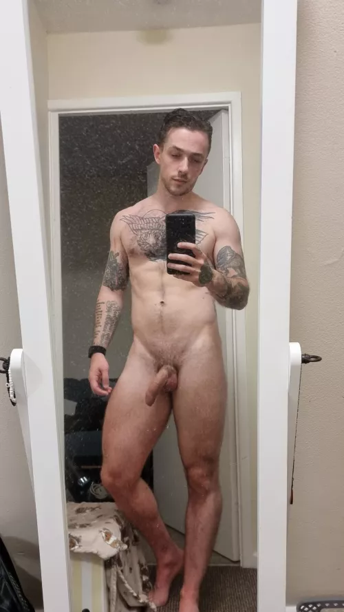 [OC][34] Fresh out the shower after a tug