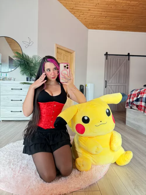 Pikachu might be cute, but my nylons are electrifying!