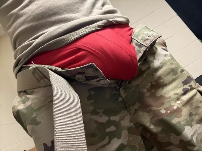 Red undies last night