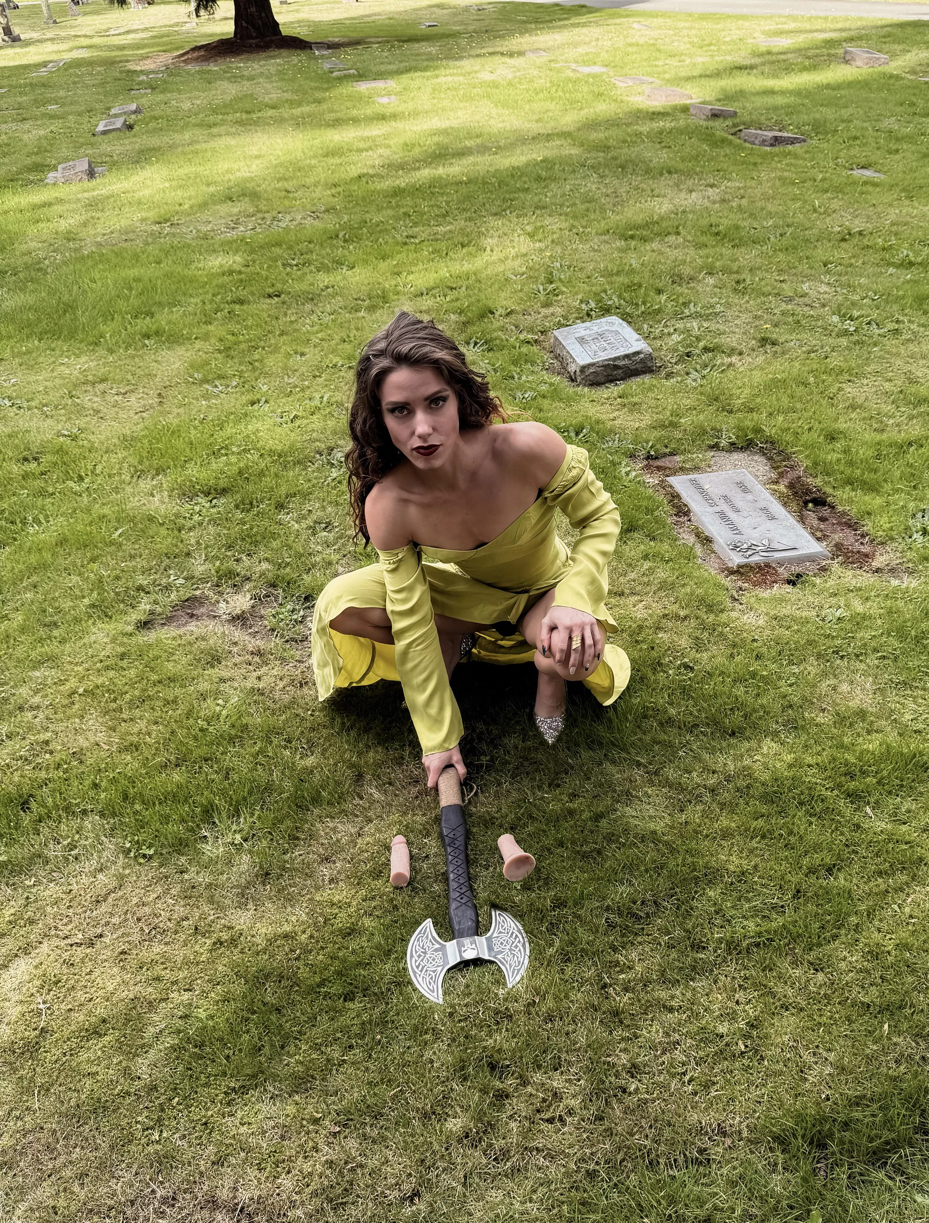 Why stop at Locktober? Make it Choptober. you’ll never need that thing in the Matriarchy, anyway.