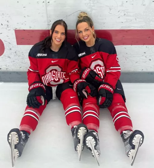 Brooke Bink and Teagan Grant