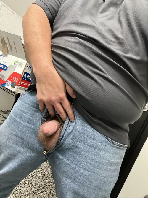 Casual Friday. My balls are full 