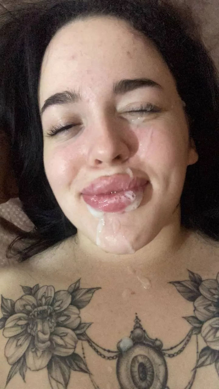 i love getting covered in cum