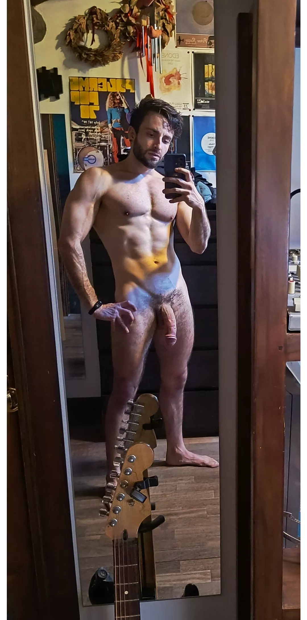 Italian, M, 32. Post workout. Sorry for my messy hair.