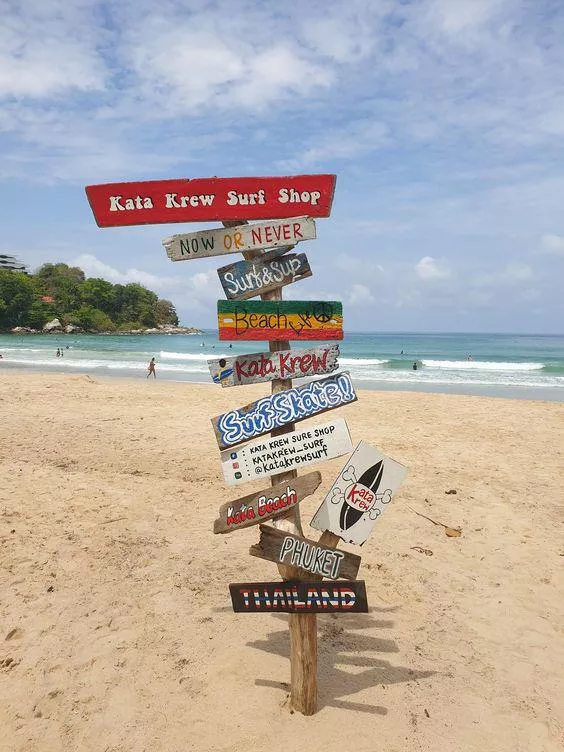 Kata Beach is located in Thailand.