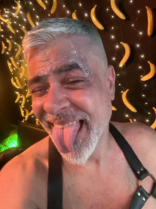 Nothing like a huge facial