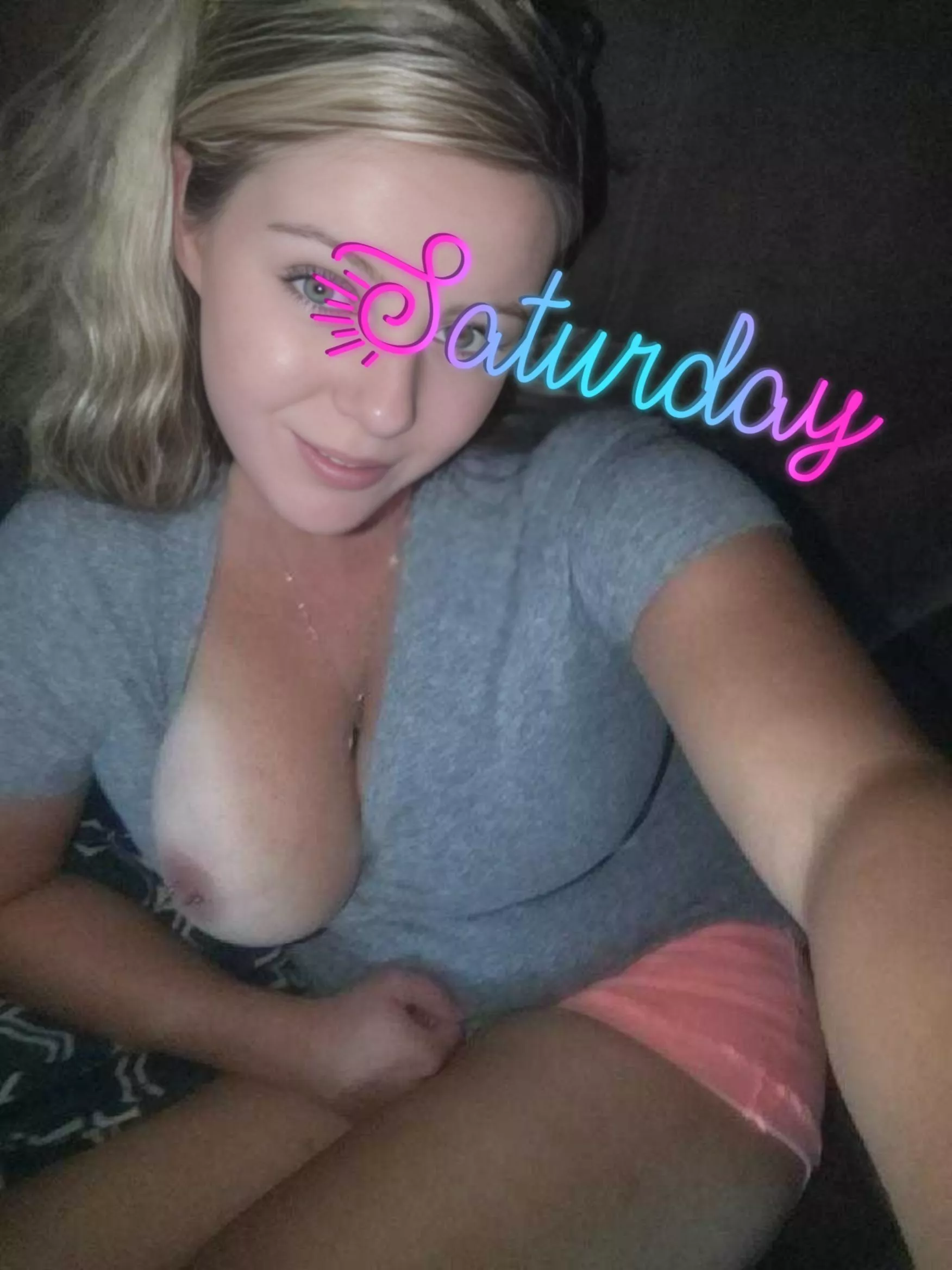 Saturday morning boobie