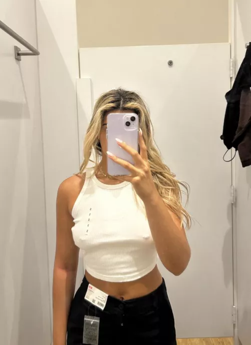 The smaller the top the better