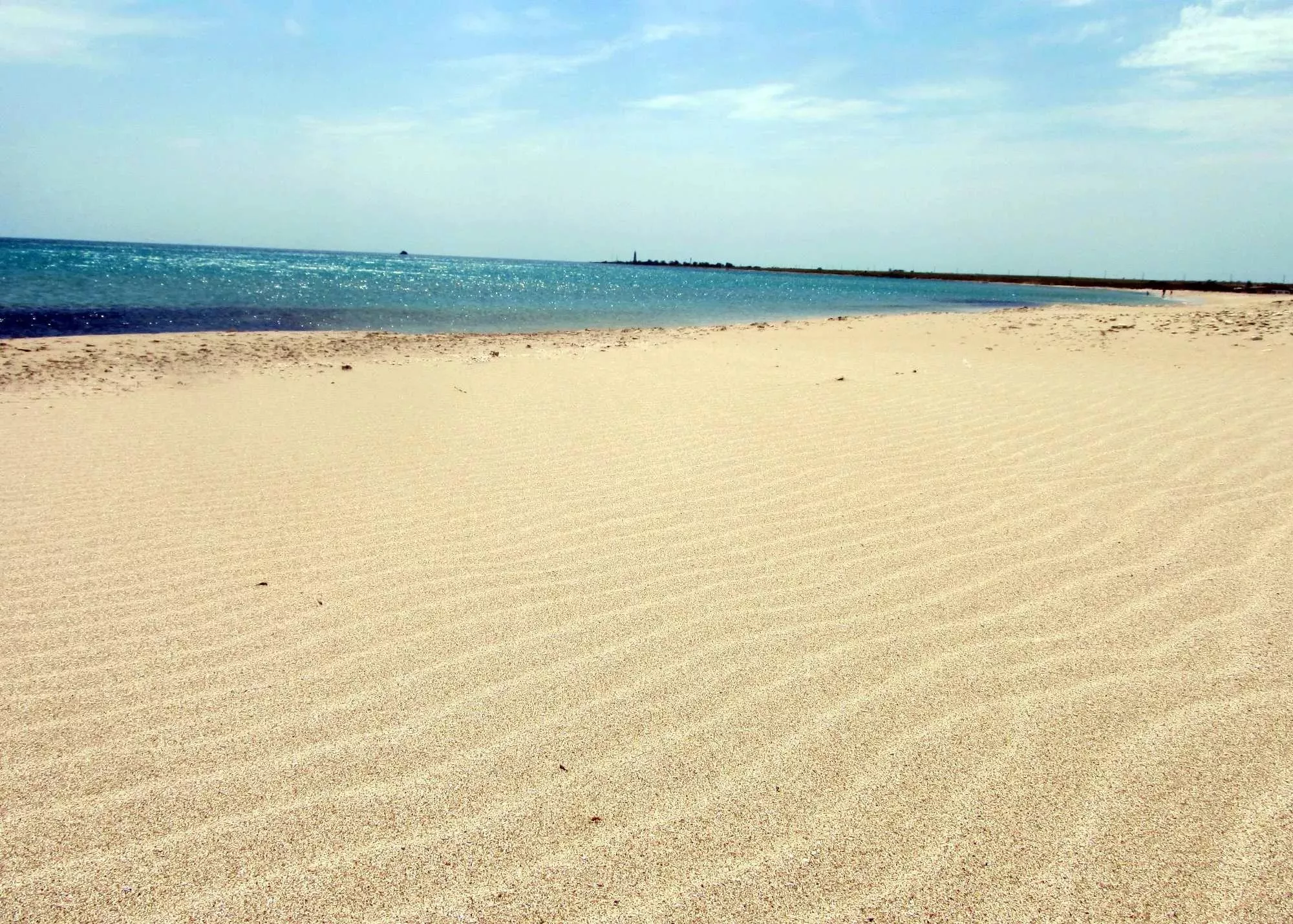Wonderful sandy beach, Black Sea