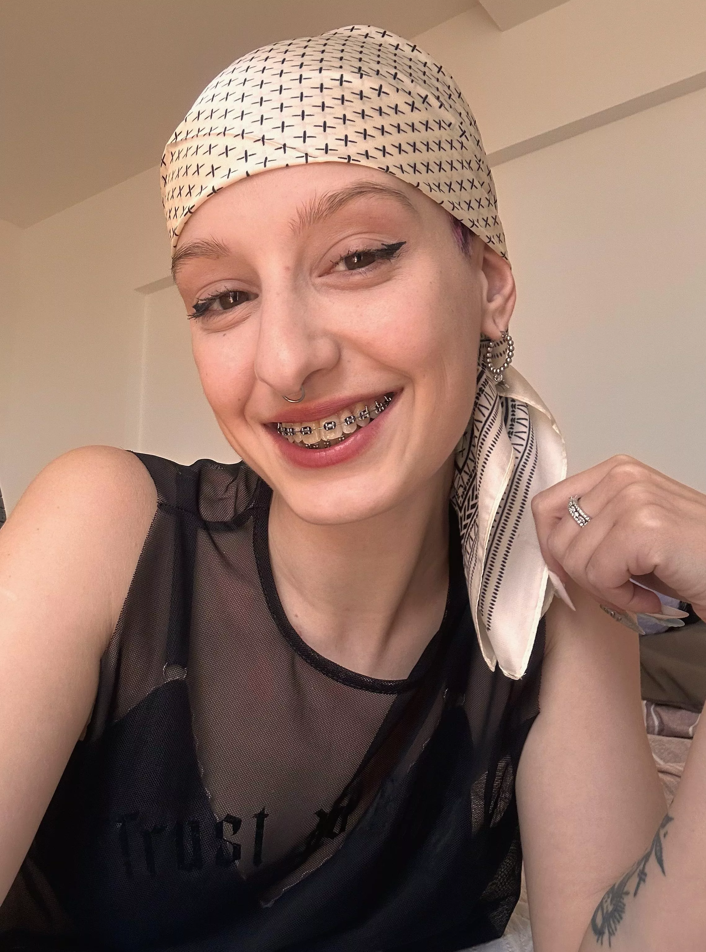 would you either cum on my face or on my braces?