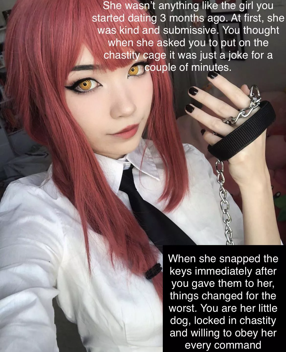 Your lifes goal is to only serve her now (Emiru)