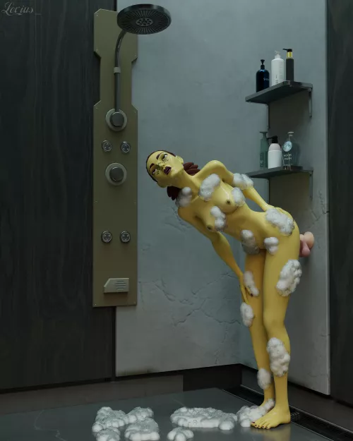 Barriss showering! | (Levius_)