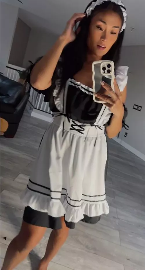 Can I be your naughty petite asian maid? Promise, you're in great hands