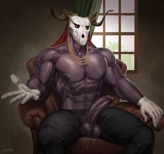 Elias Ainsworth invites you to take a seat (AmonSyd)