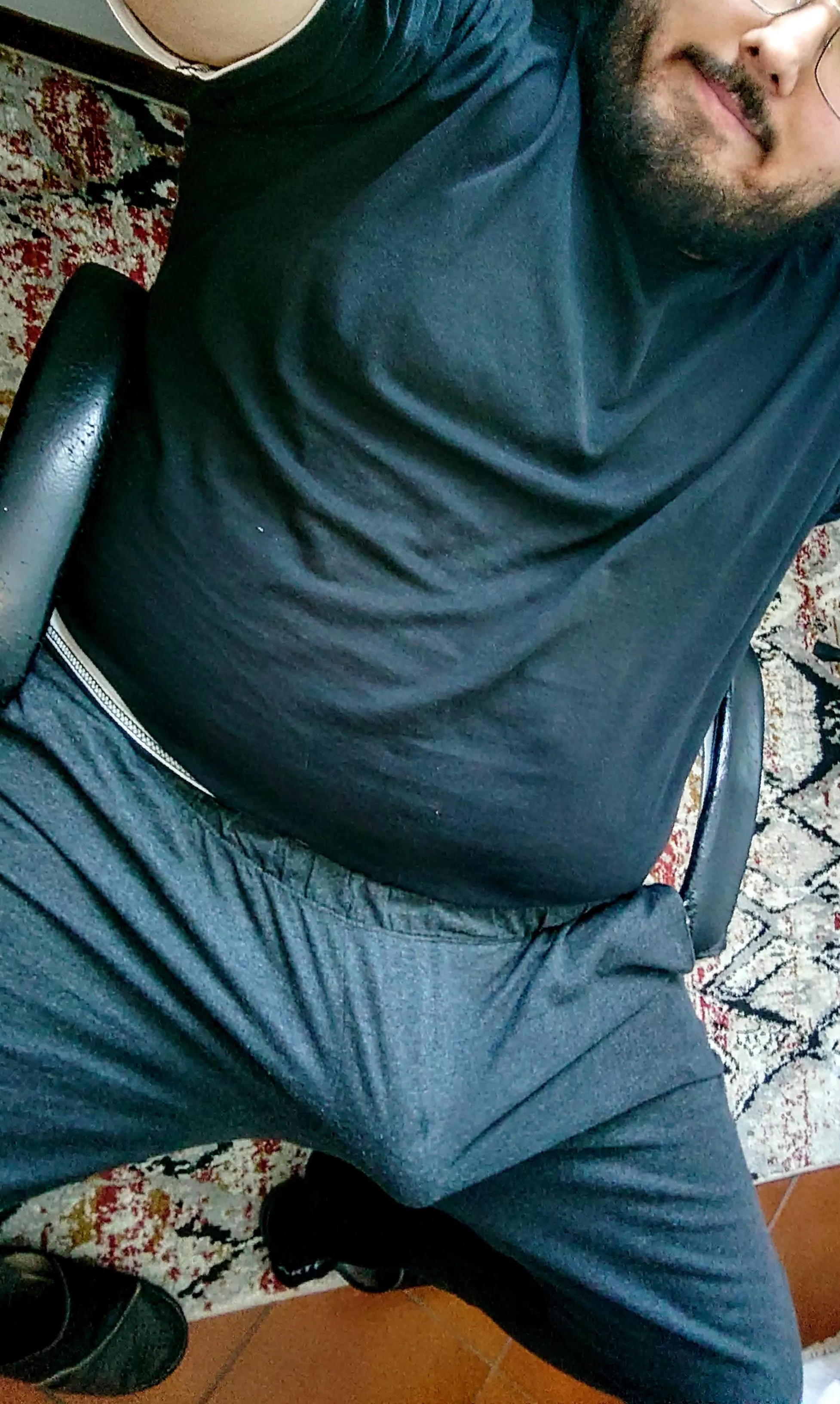 Fuck, I was in public like this 