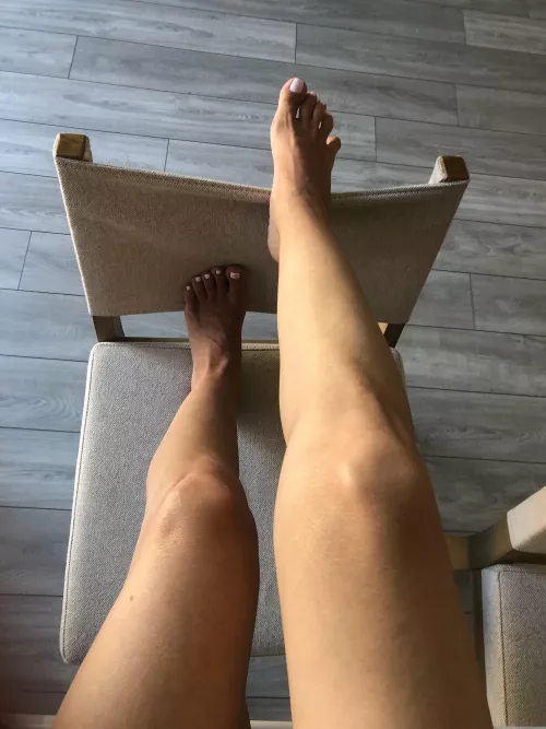 It would be fun if you were under my feet on the chair