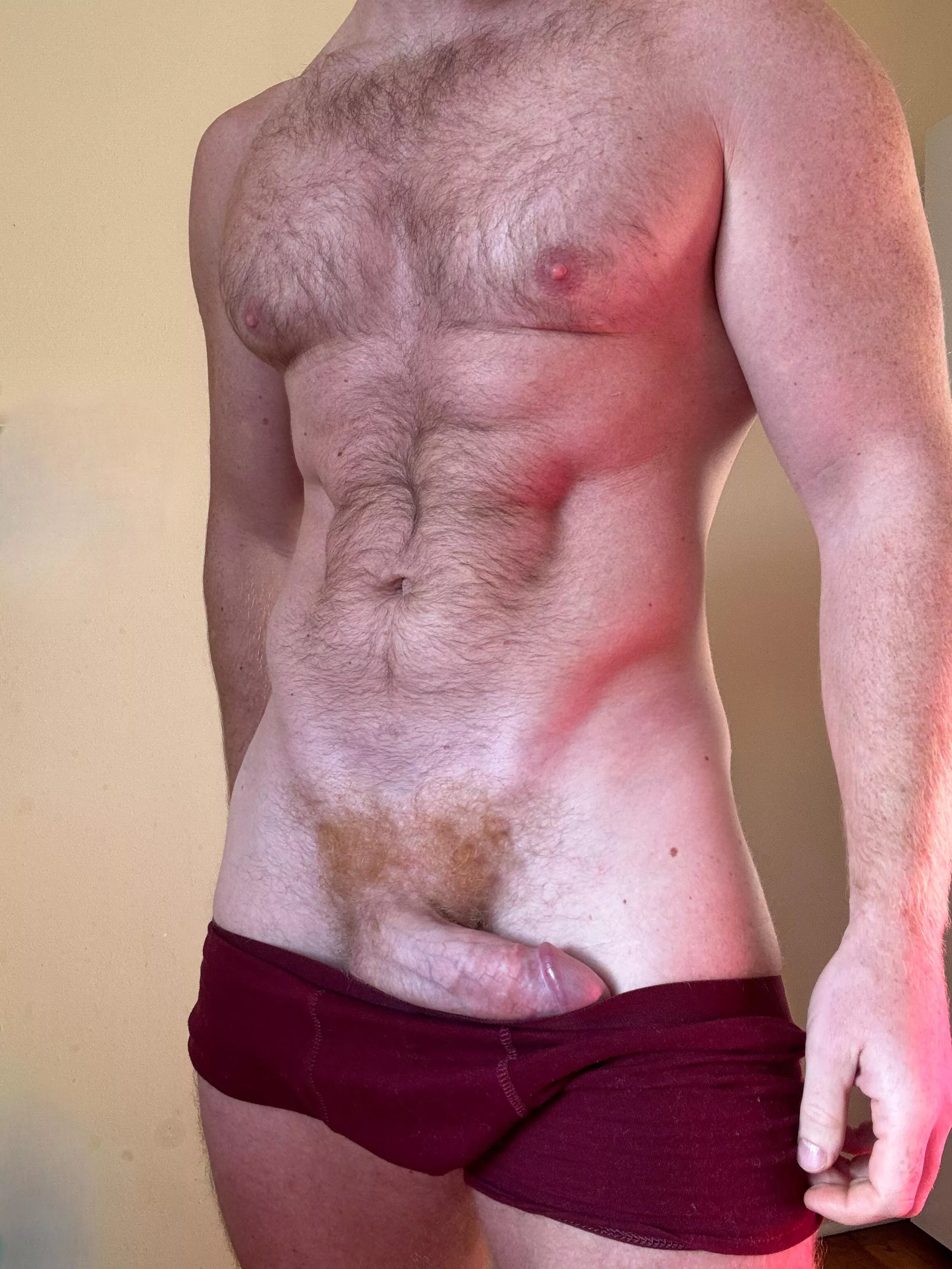 My cock is bursting to get out and play.