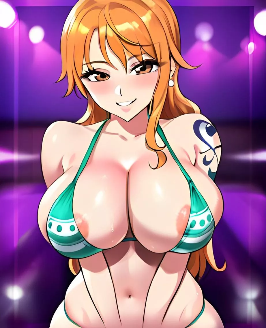 Nami really has a nice body