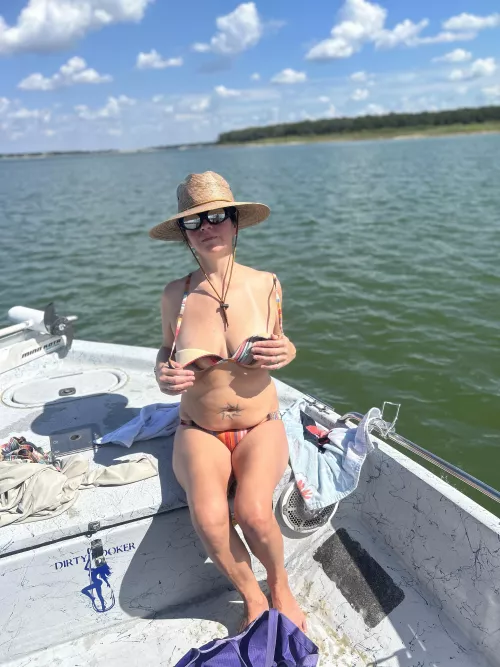 Our boat has a no shoes and no top rule