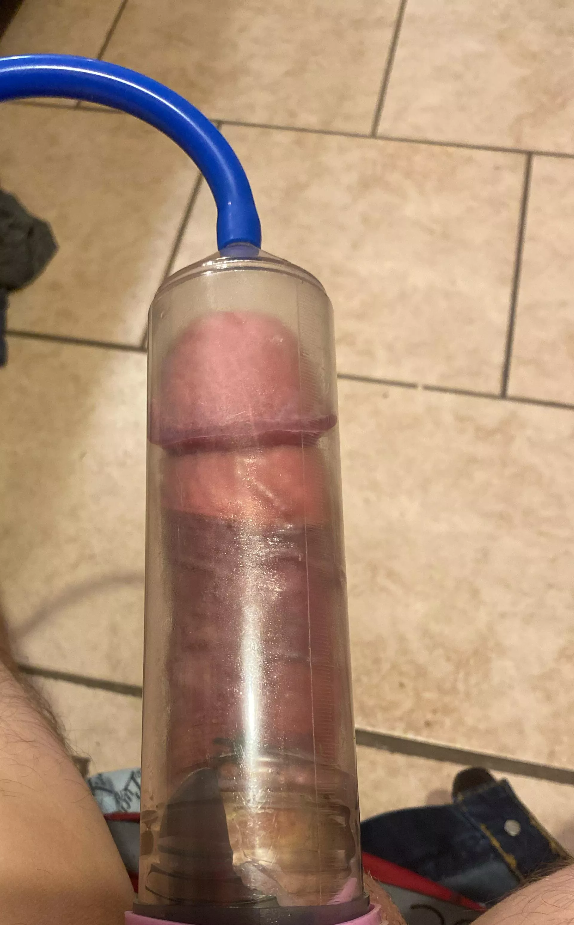 Pumped from 3”to 9”