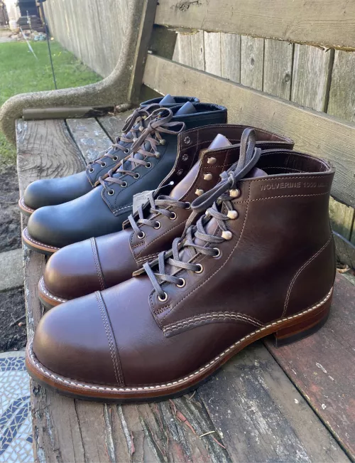 Scored some red wing blacksmiths and wolverine 1000mile