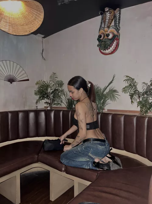 You take me to the hotel and discover that I have a dick, what do you do?