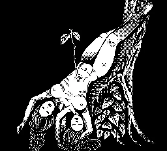 1bit version of Inktober, Day 4 : Exotic