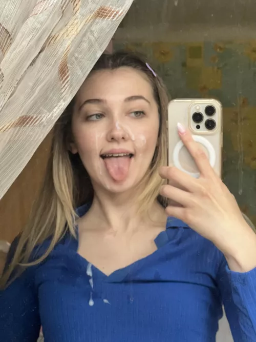 Daddy I want you to cum on my face