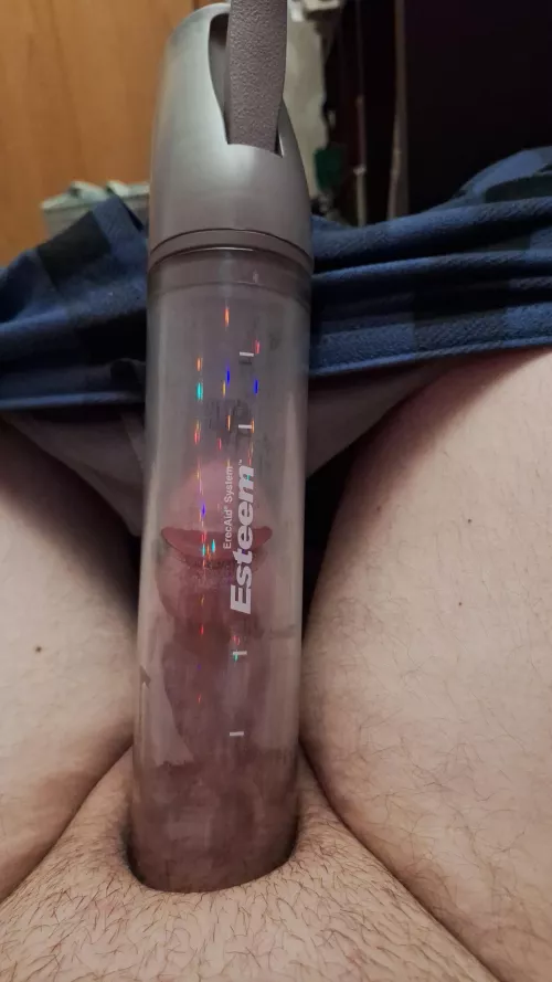 Doing a little pumping for fun