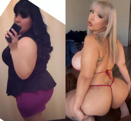 I love how I turned myself into a bimbo slut 