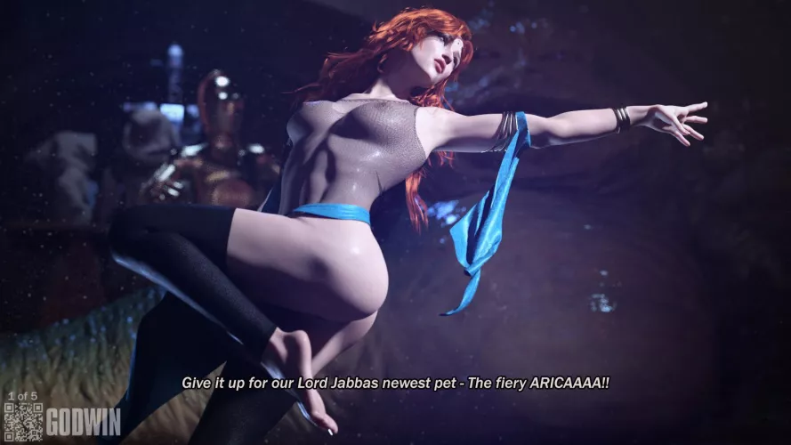 Mara Jade at Jabbas (Godwin)