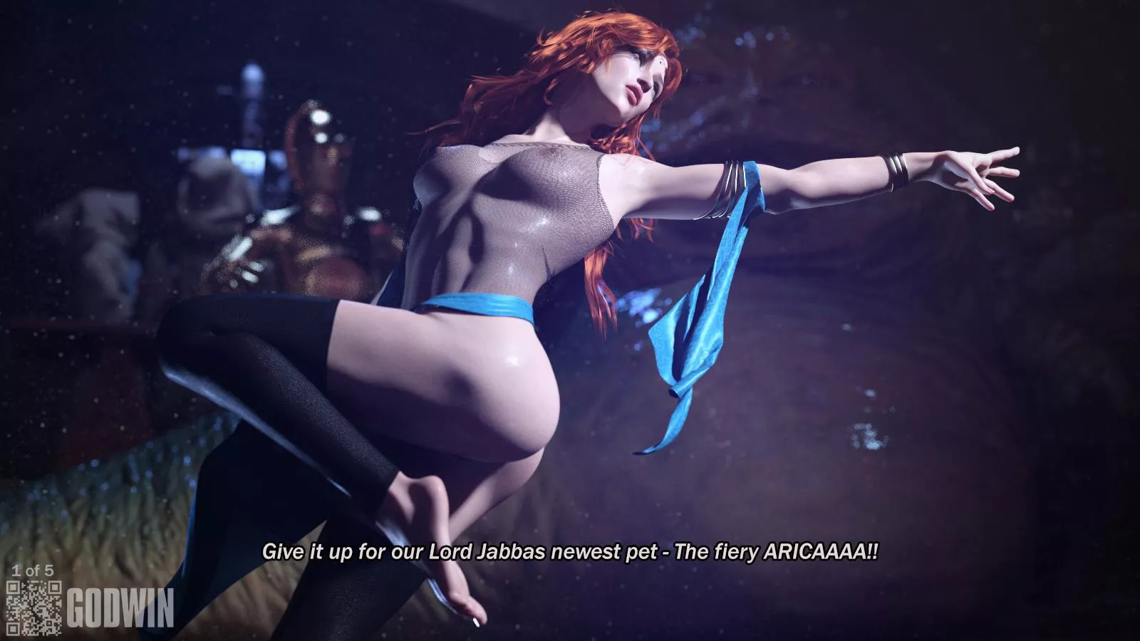 Mara Jade at Jabbas (Godwin)