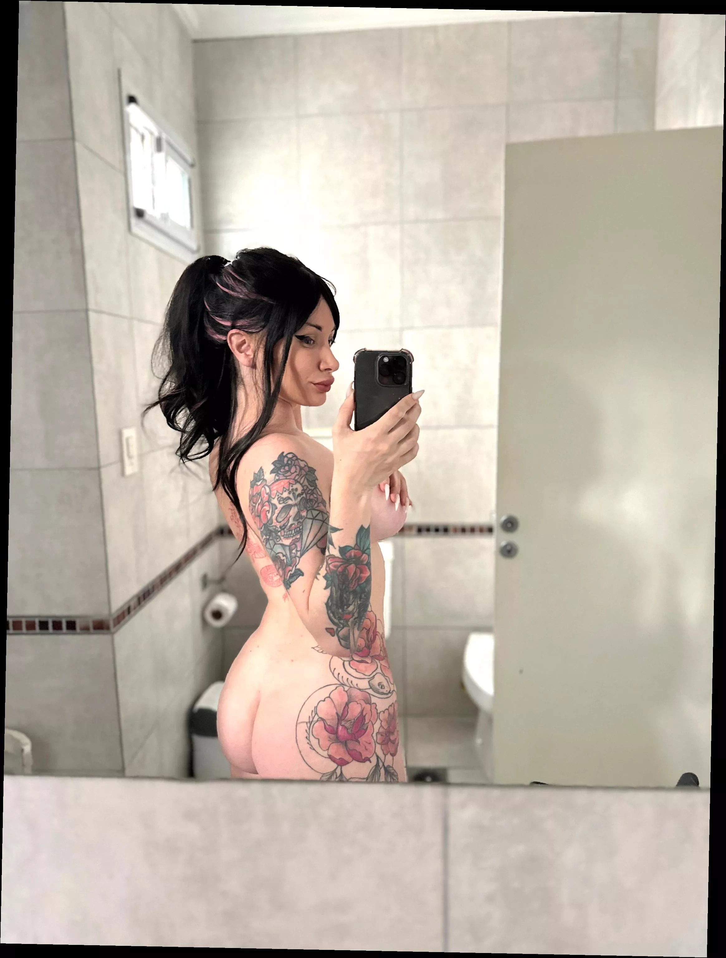 Not even in the shower your dick will be safe