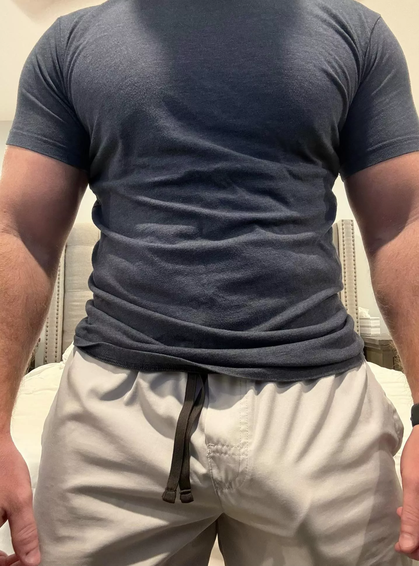Pre-workout cock outline!