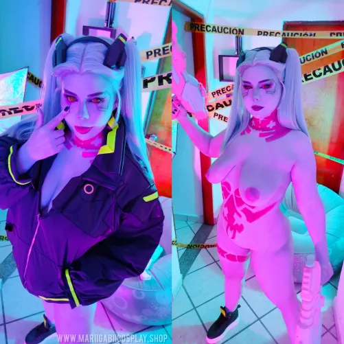 Rebecca cyberpunk by mariigabiicos