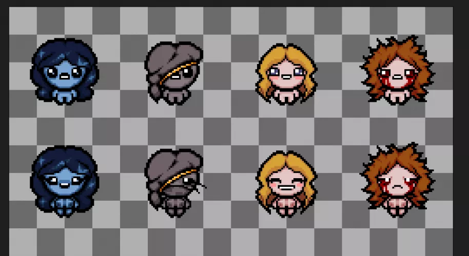 TBoI Astrobirth chatacter WOB version