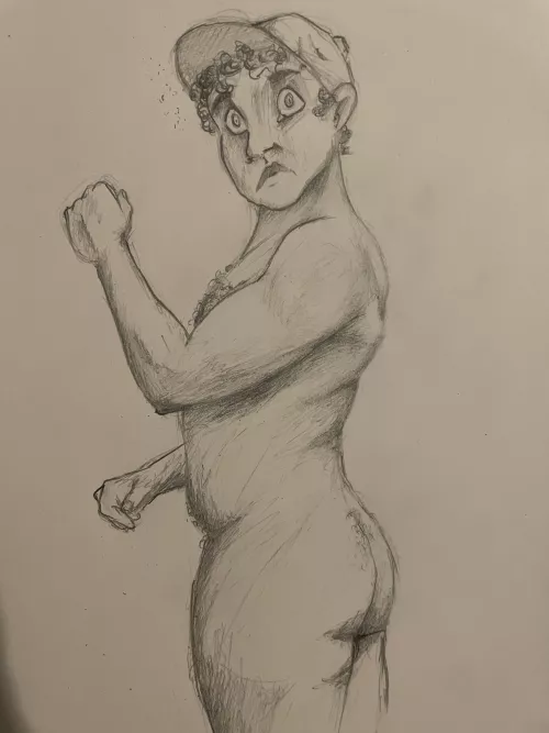 Gonna pretend this looks unfinished cos I’m lazy and not cos I haven’t drawn in years