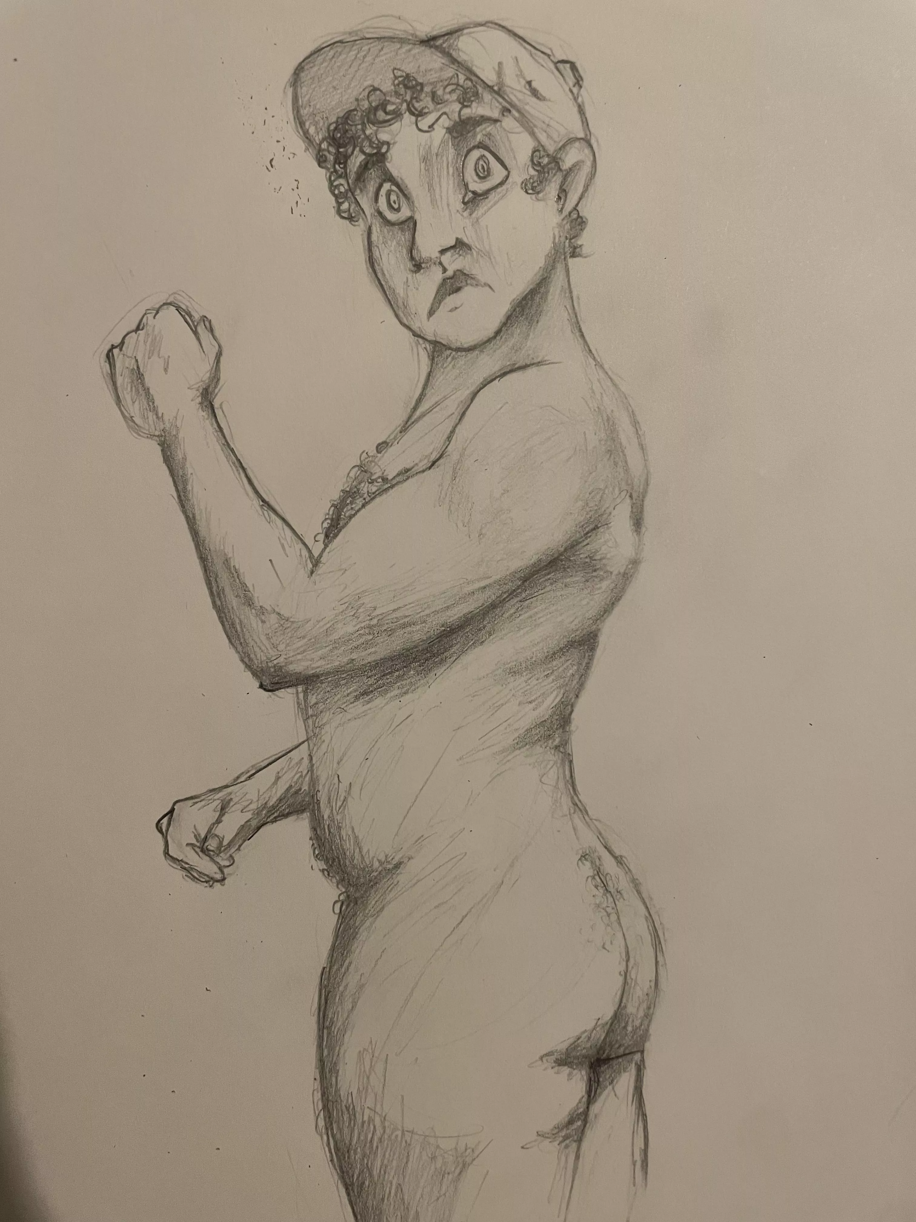 Gonna pretend this looks unfinished cos I’m lazy and not cos I haven’t drawn in years