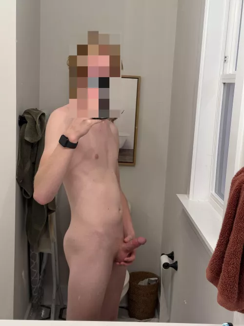 Hard as rock rn, anybody want to suck? (18)