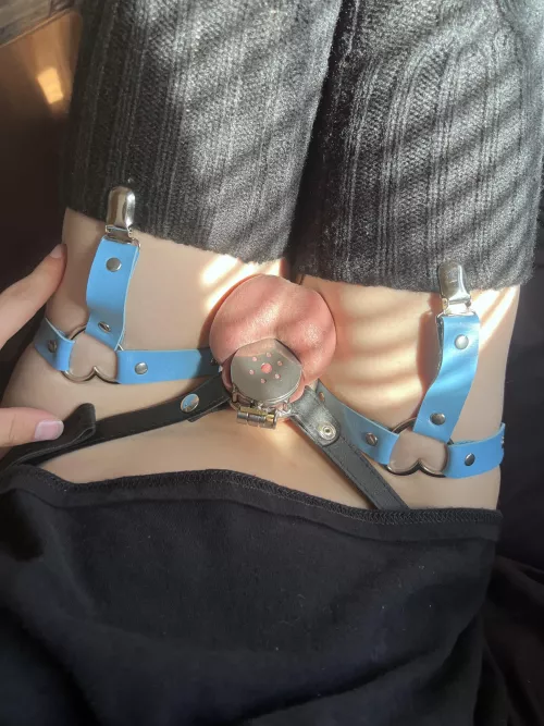 I used to tell myself that I’d never become a loser locked in chastity… well um we failed 