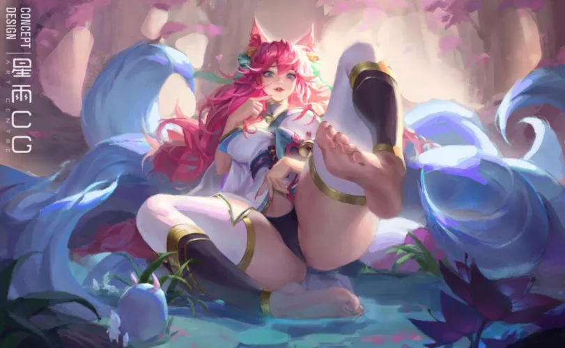 Ahri feet kajs81ushaisjaiqianshaiansjasbs