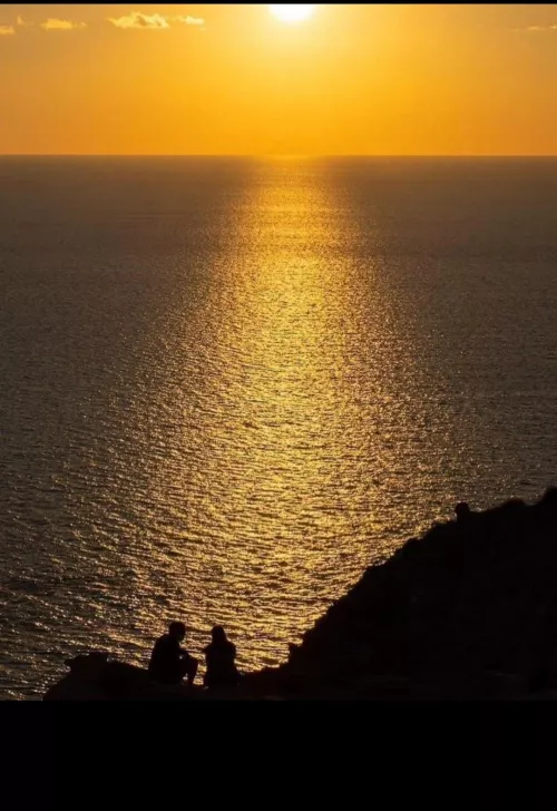 Asi son los atardeceres en la isla de margarita, Venezuela 
