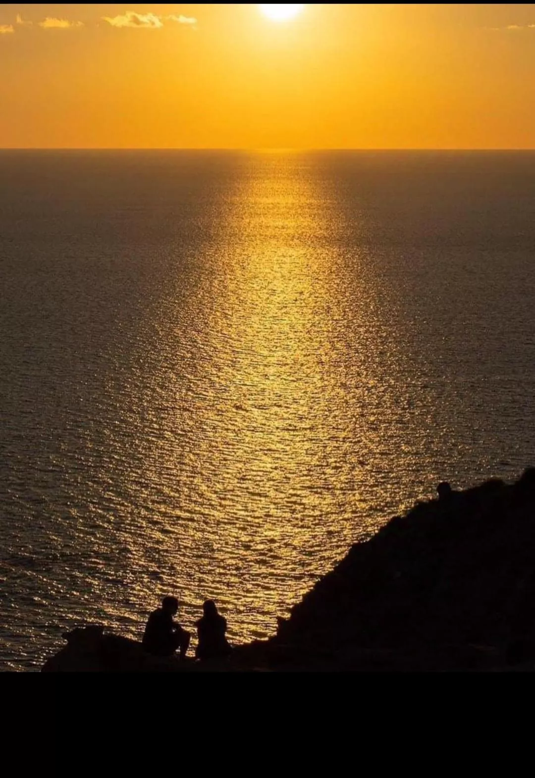 Asi son los atardeceres en la isla de margarita, Venezuela 