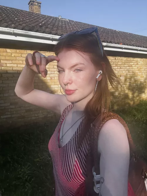 classy and hot in red 