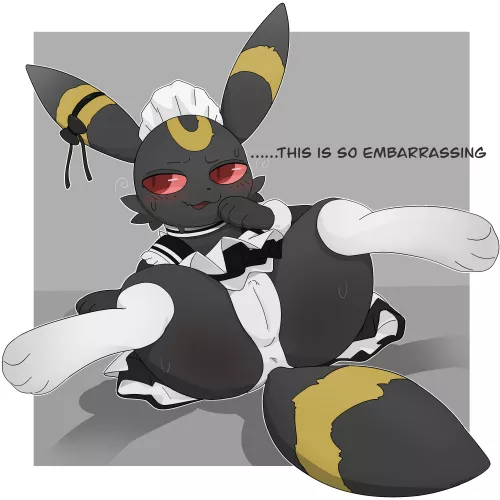 maid umbreon.(maoegou)