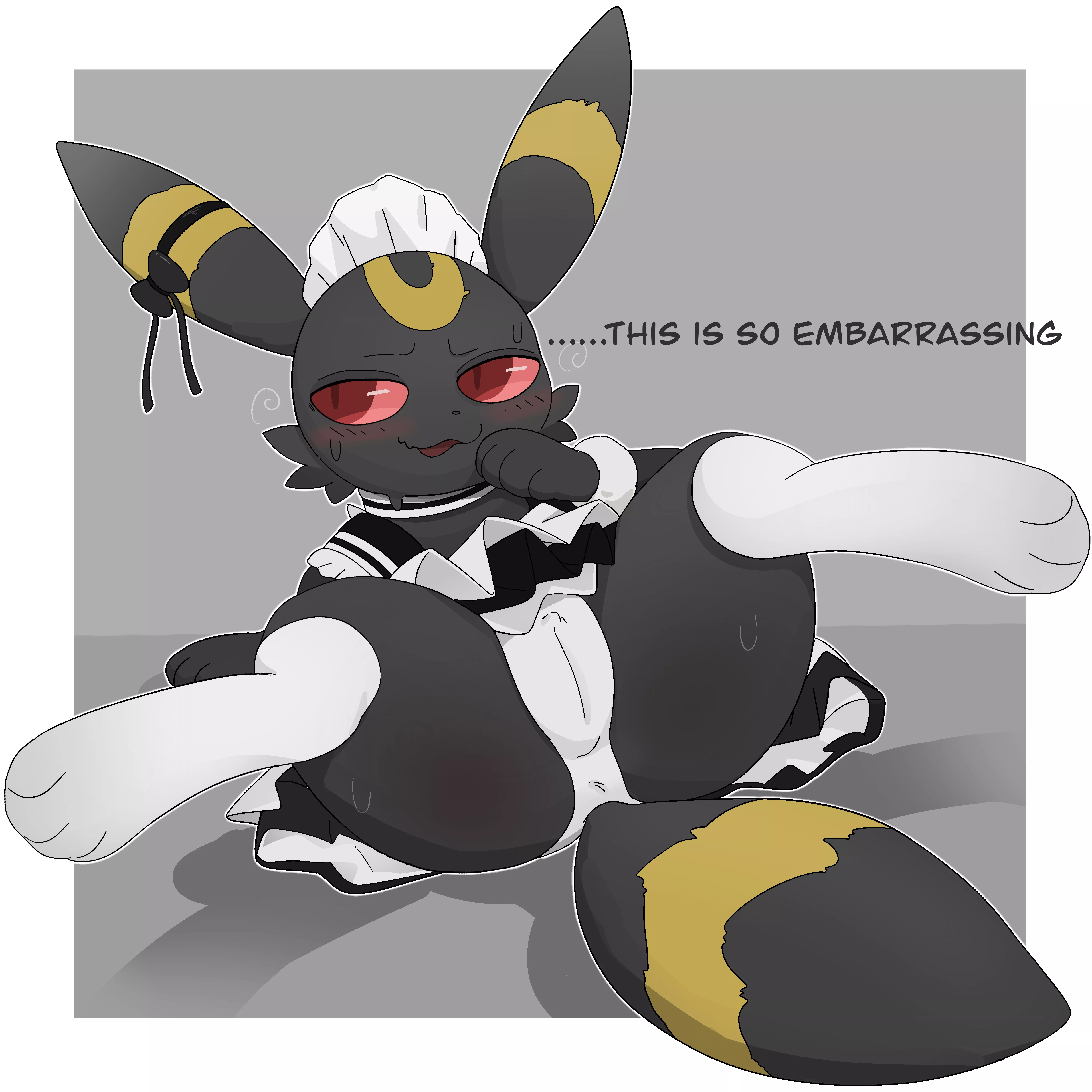 maid umbreon.(maoegou)
