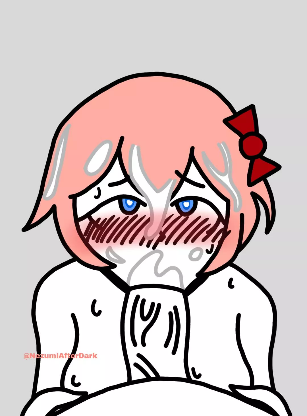 M-MC... I think my mouth's getting tired- *gagging noises*