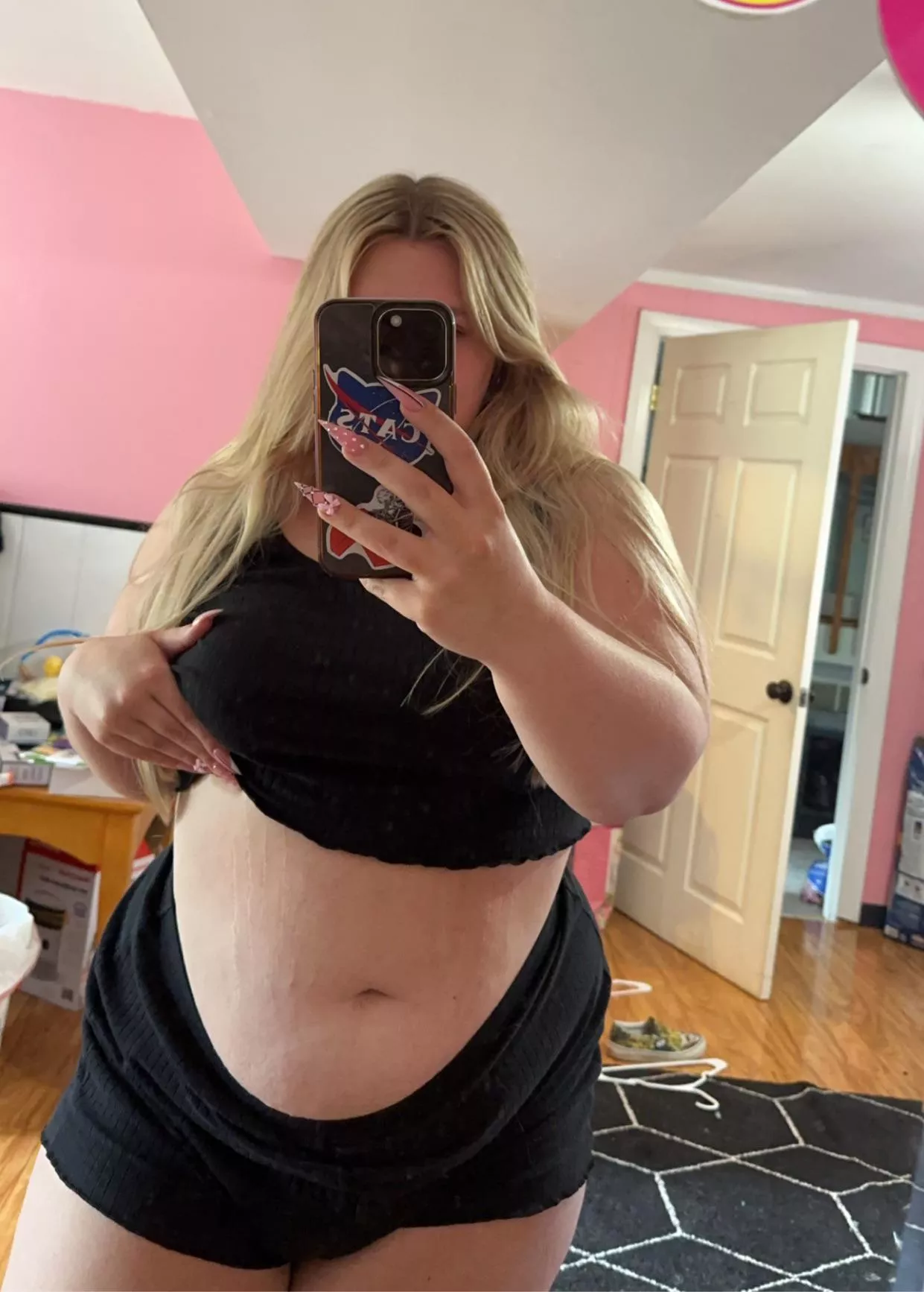 My belly is so bloated ;)