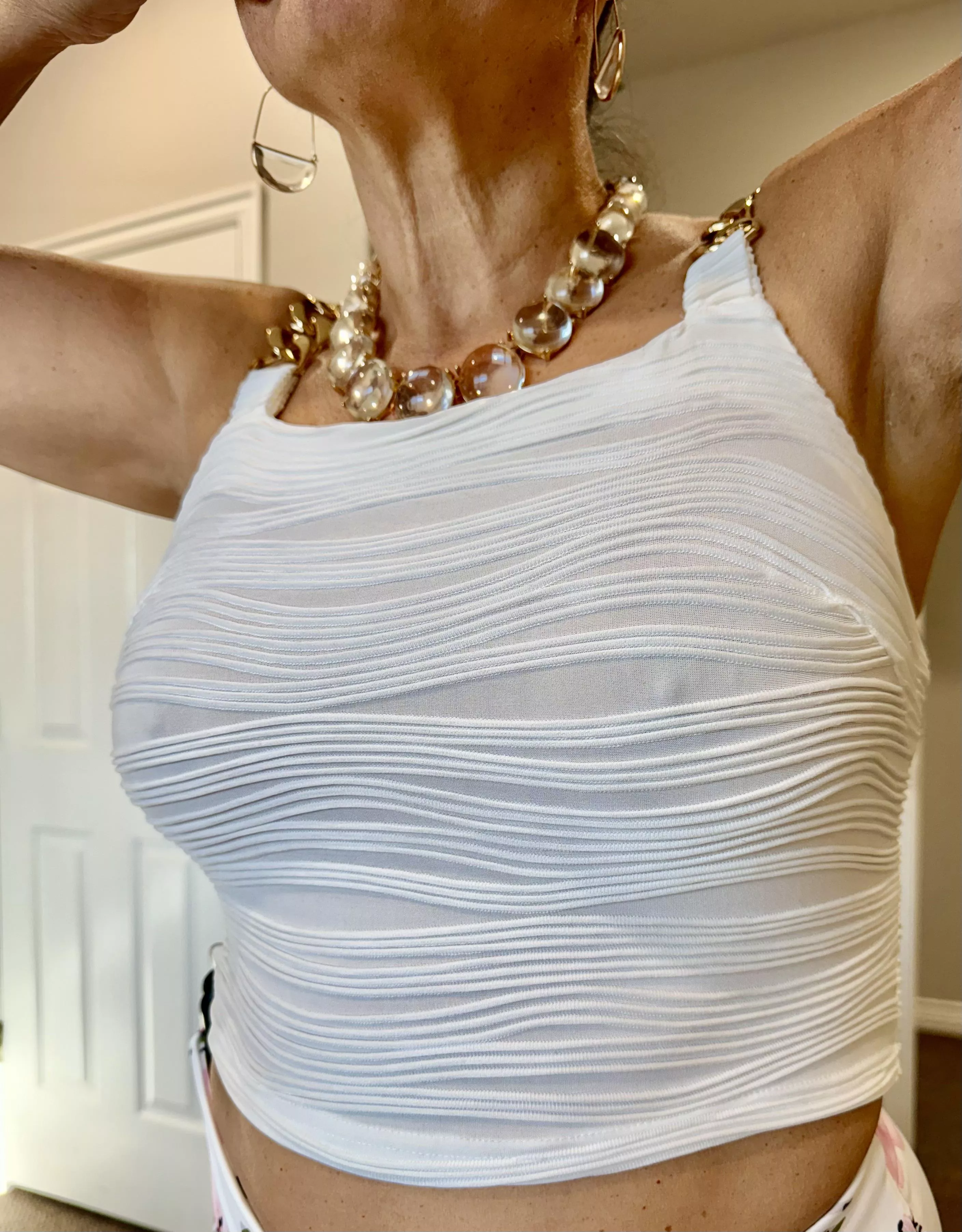 My nipples say the office is a bit chilly today.