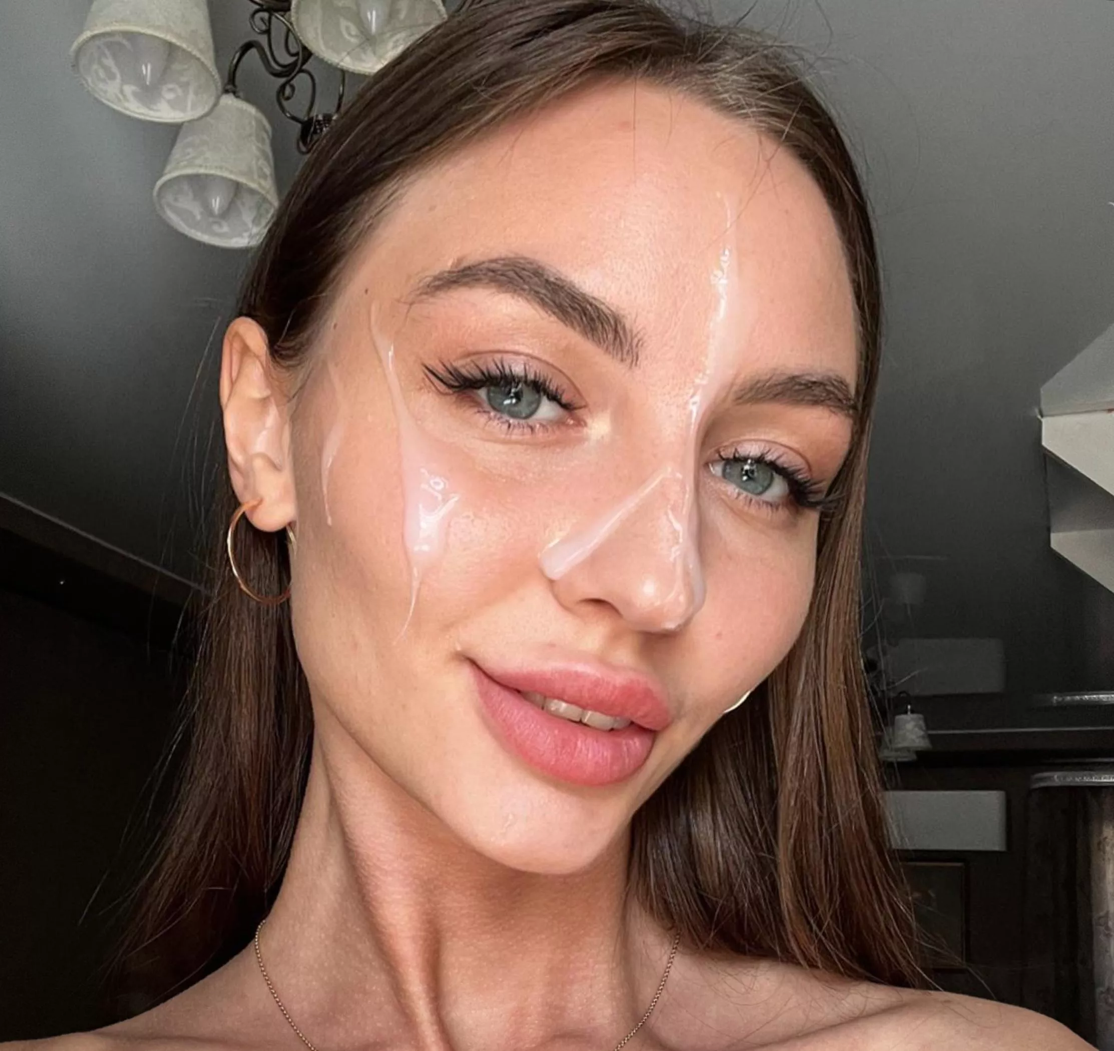 Semen waterfall and no other way